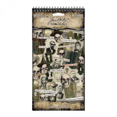 Idea-ology Tim Holtz Sticker - Halloween Sticker Book Curiosities